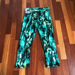 green champion capri leggings